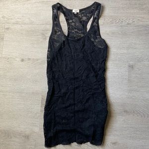 Wilfred Black Lace Tank Top Size  XS